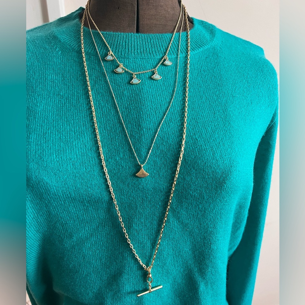 Lucky Brand triple strand necklace